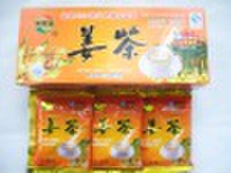 instant ginger tea (honeyed)