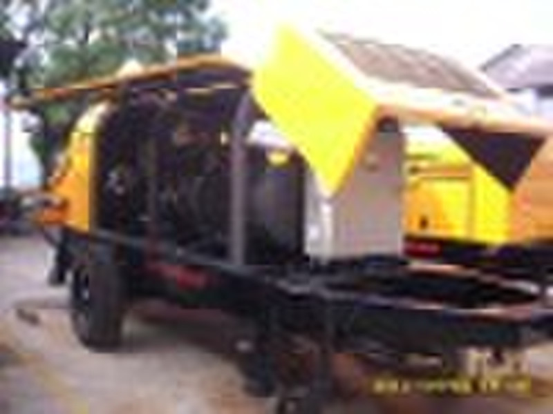 trailer concrete pump