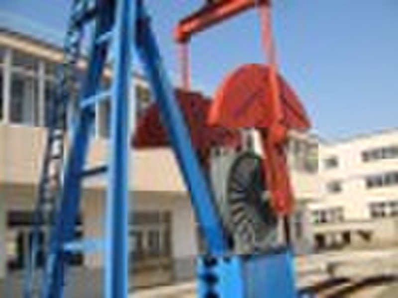 Oil-pumping unit directly driven by Double-disk su