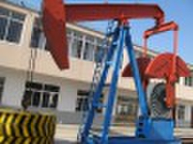 Oil-pumping unit directly driven by Double-disk su