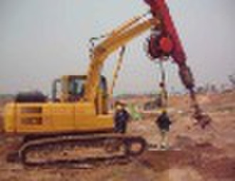 Caterpillar rotating drill