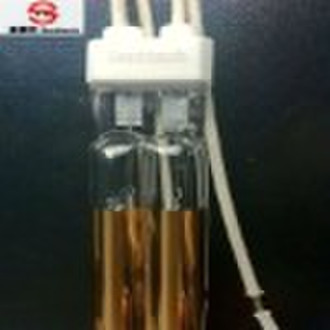 Senttech IR Short-Wave Twin-Tube Heaters - Gold Pl