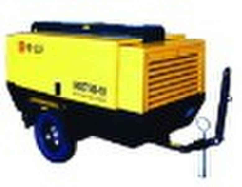 Portable Diesel Driven Screw Air Compressor