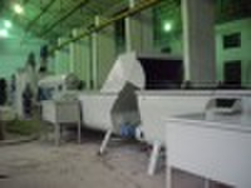 PET plastic recycling cleaning line