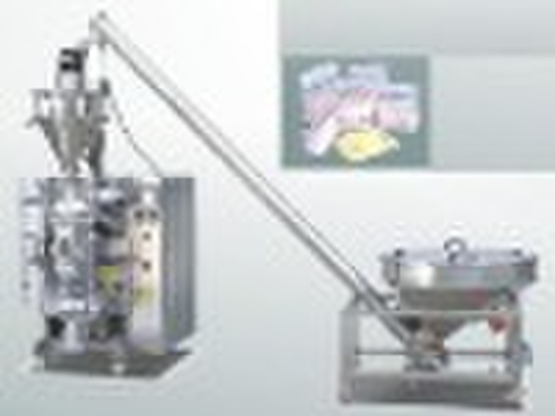 Vertical form-fill-seal machine for powder