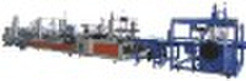 Automatic Folder Gluer and Strapping Machine