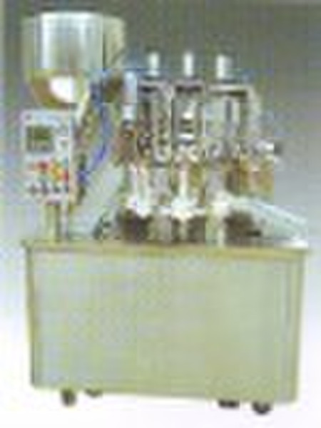 Tube filling and sealing machines