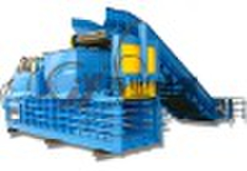 150Ton Semi-automatic Horizontal Baler for waste p