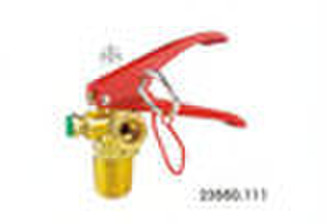 CO2 fire extinguisher valve