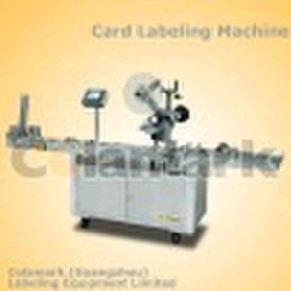 Card Labeling Machine (Scratch Card Machine)