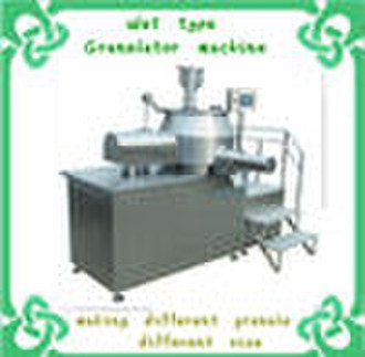 Wet mixing granulator