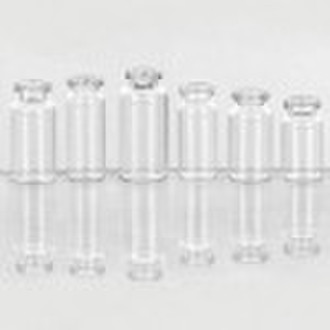 Injection glass vial