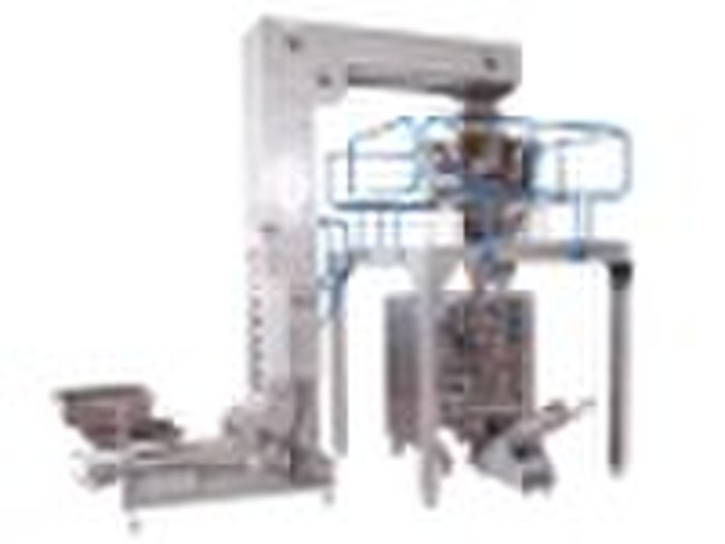 Vertical frozen food packaging machine