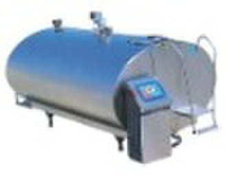 Straight cold type milk tank