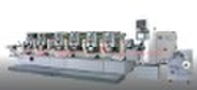 Intermittent letter press high-speed label presses