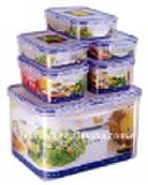 Disposable plastic food container