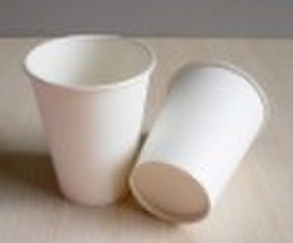 Disposable hot drink paper cup