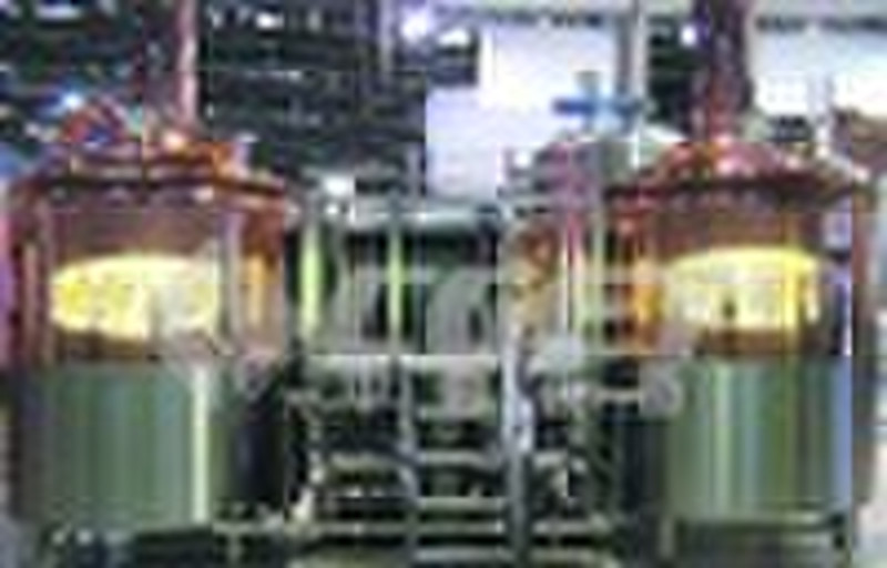 1000L red copper hotel beer brewing equipment