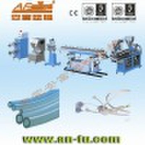 PU, PE, PVC Exactitude Medicine Pipe Extruder