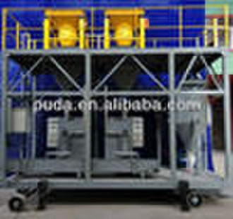 Movable powder and granular packing machine