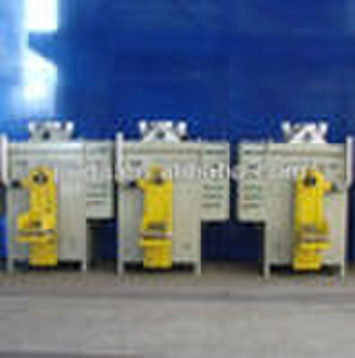 Single-screw valve bag packaging machine for powde