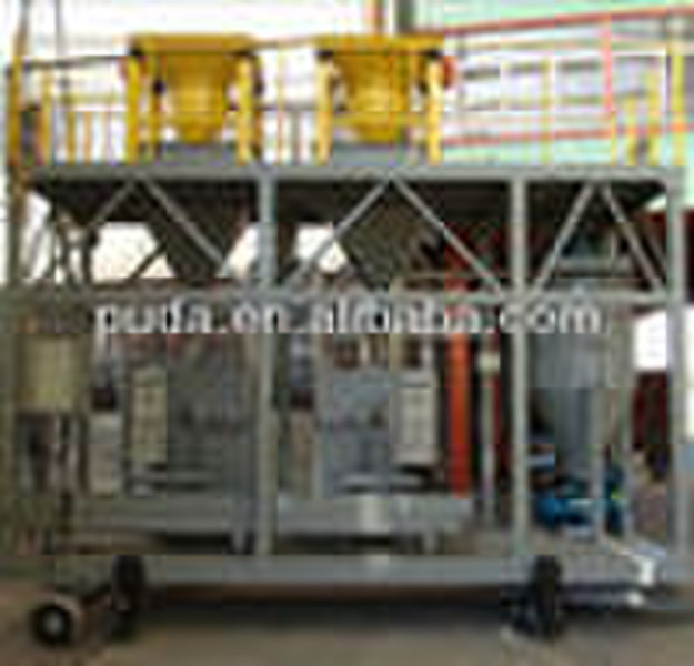 cement mobile containerized bagging system