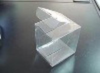 clear PVC plastic folding box