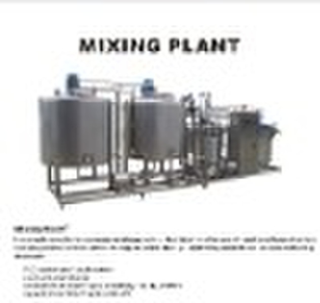 MixingTech ice cream mixing plant