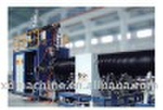 Hdpe Spiral Corrugated Pipe Production Line