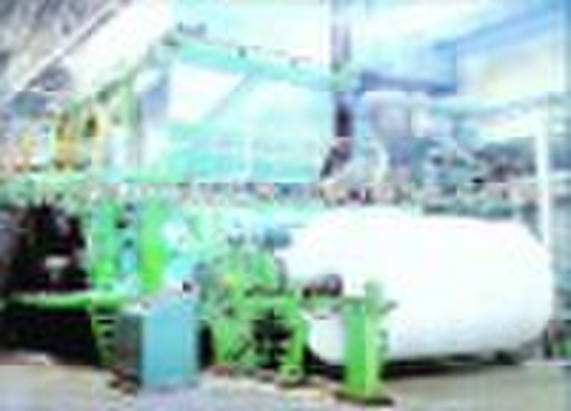 High speed tissue paper machine