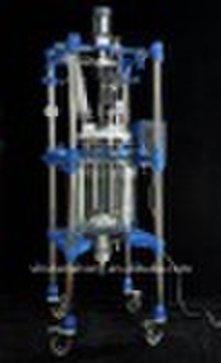Jacket Glass Reactor 20L with Condenser & Funn