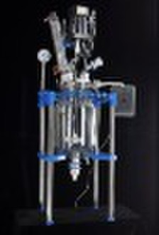 Jacket Glass Reactor 5L with Condenser & Funne