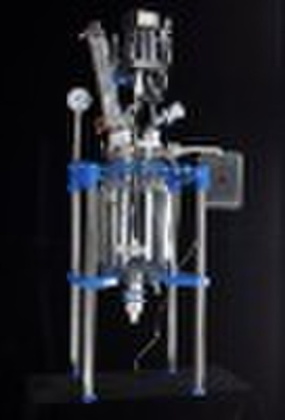Jacket Glass Reactor 5L with Condenser & Funne