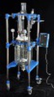 Jacket Glass Reactor 10L with Condenser & Funn