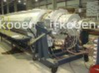 pe pipe extrusion line