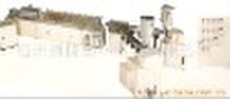 (double layer) Plastic hose extruding and cutting