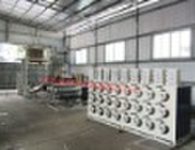 Automatic PE strapping extrusion line