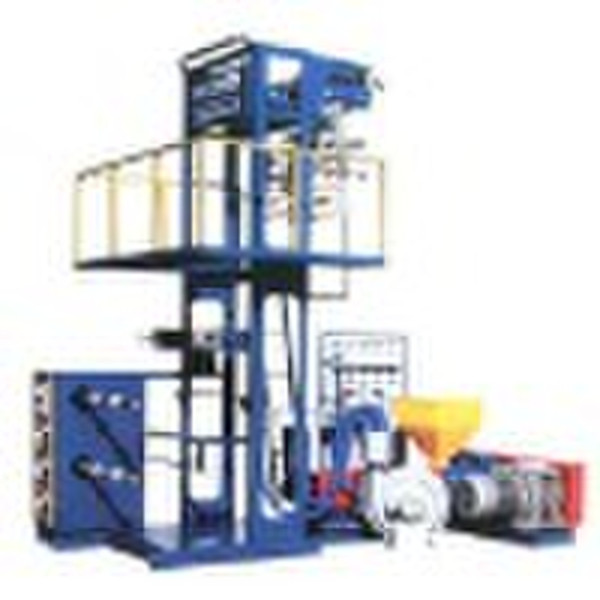 Plastic PE film blowing machine