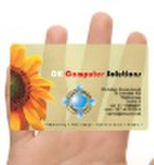PVC business card