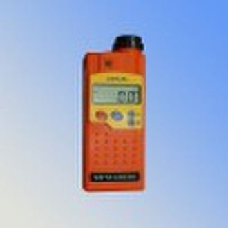 Portable toxic gas detection and alarm apparatus