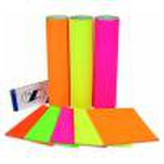 Self  Adhesive Fluorescent Paper with release pape