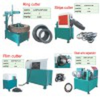 waste tyre recycling machinery