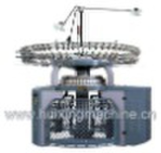 High speed universal double knitting machine