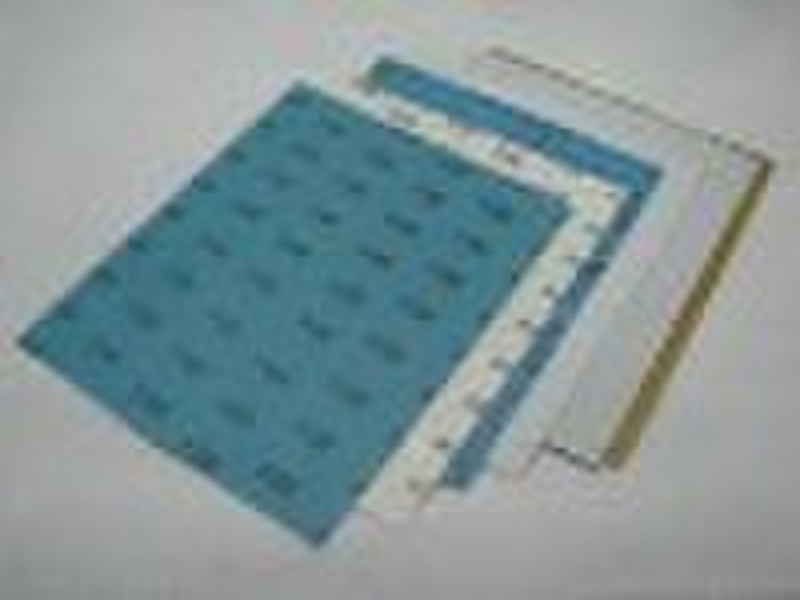 Dry stearate abrasive paper sheet