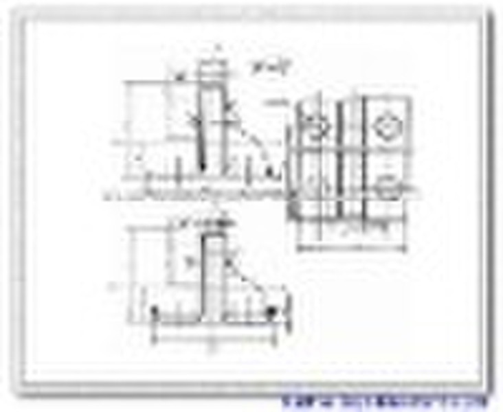 elevator part: Hollow elevator guide rail