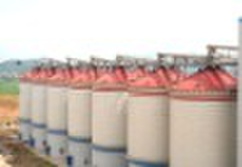 Steel  heat preservation Silo for rice