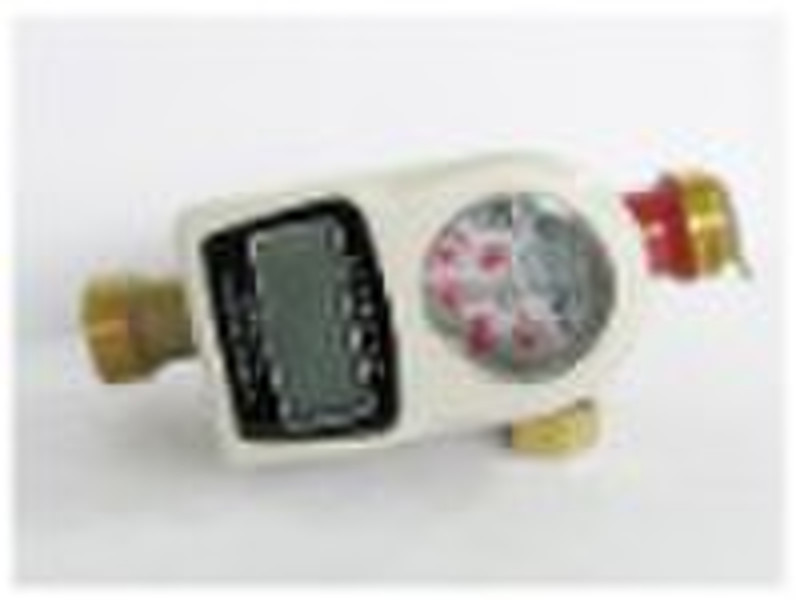 IC card prepaid hot water meter