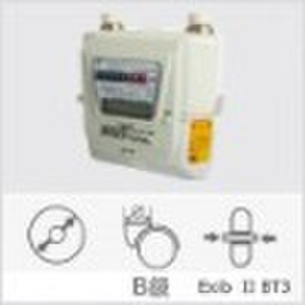 IC card prepaid gas meter