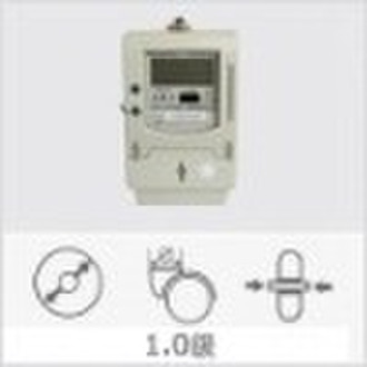 Single-phase infrared prepaid energy meter