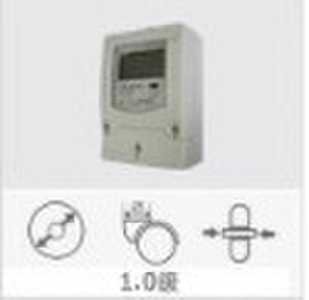 Three-phase electronic energy meter